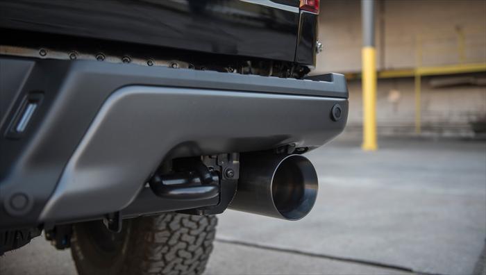Ford F-150 Performance Exhaust - Rear - CORSA Performance - Cat-Back Dual Rear Exit - Gunmetal - `17-`20